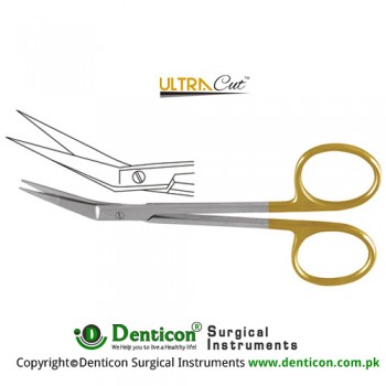 UltraCut™ TC Angled Scissor Angled Stainless Steel, 11 cm - 4 1/2"